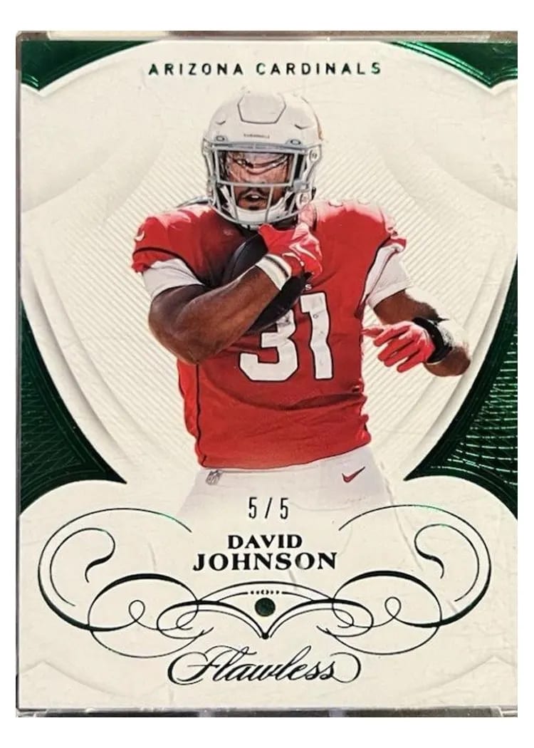 2019 Panini Flawless Base Ruby David Johnson #67 card