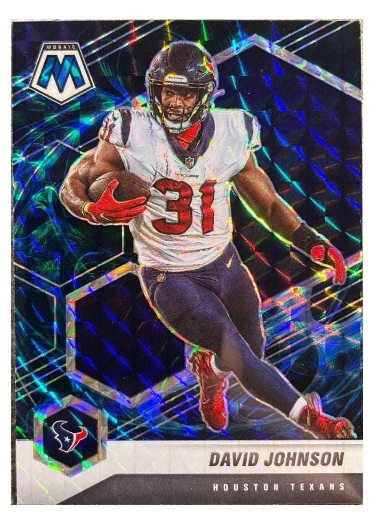2021 Panini Mosaic Base Set David Johnson #88 card