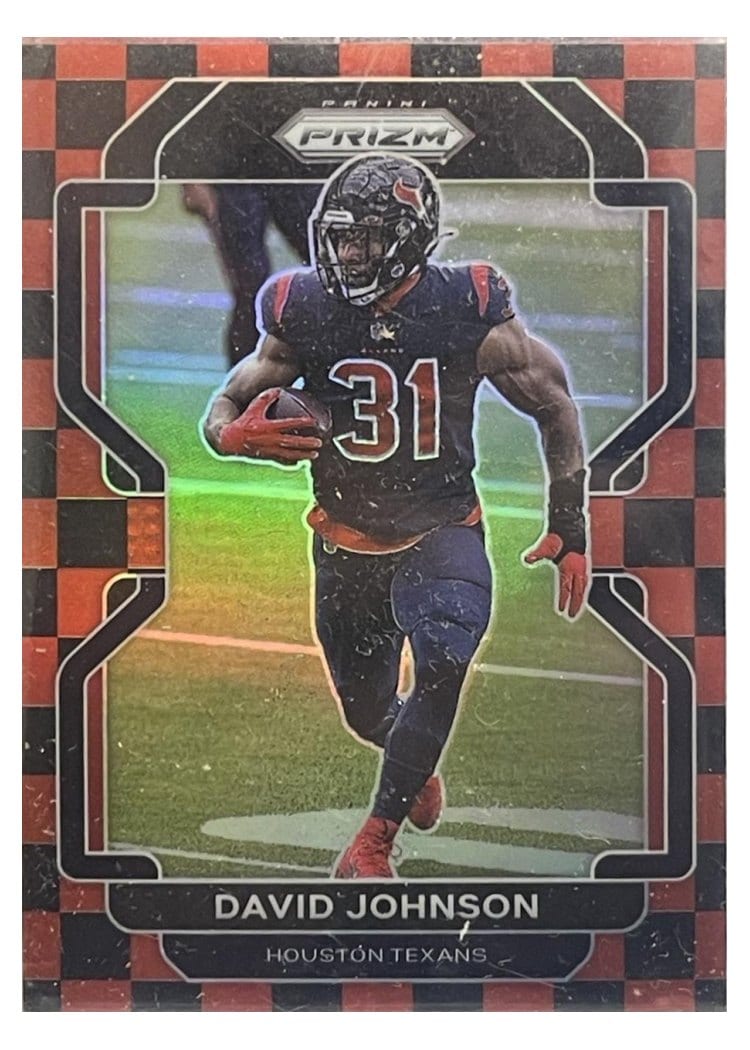 2021 Panini Prizm Base Set David Johnson #37 card