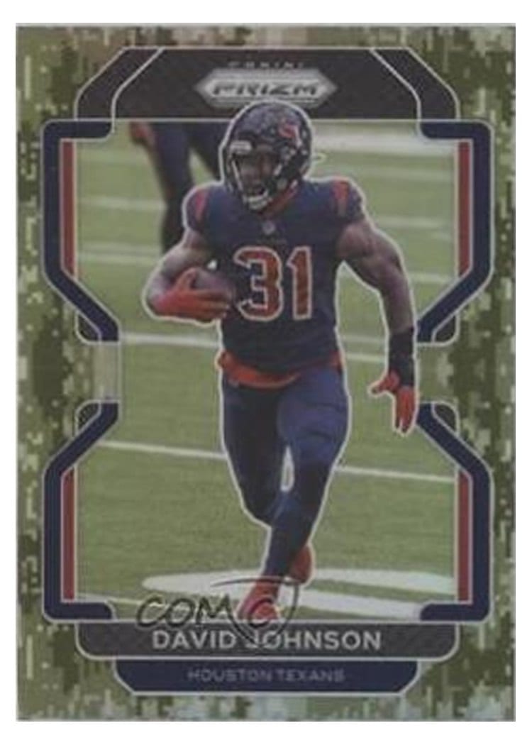 2021 Panini Prizm Base Set David Johnson #37 card