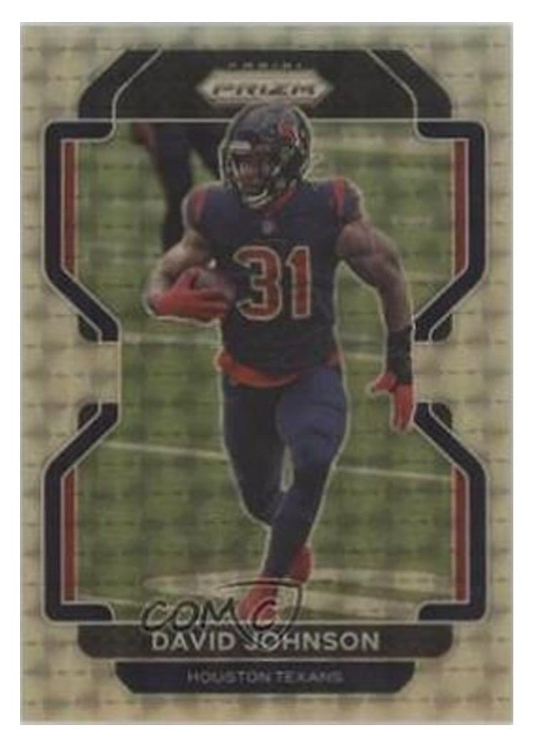 2021 Panini Prizm Base Set David Johnson #37 card