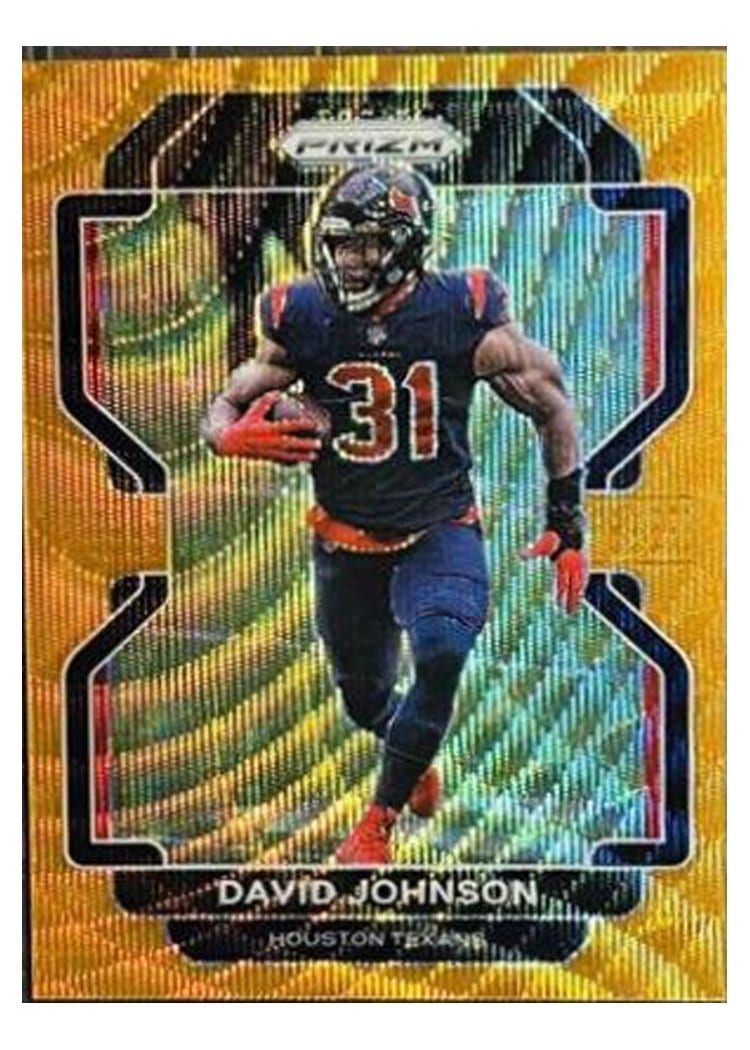 2021 Panini Prizm Base Set David Johnson #37 card