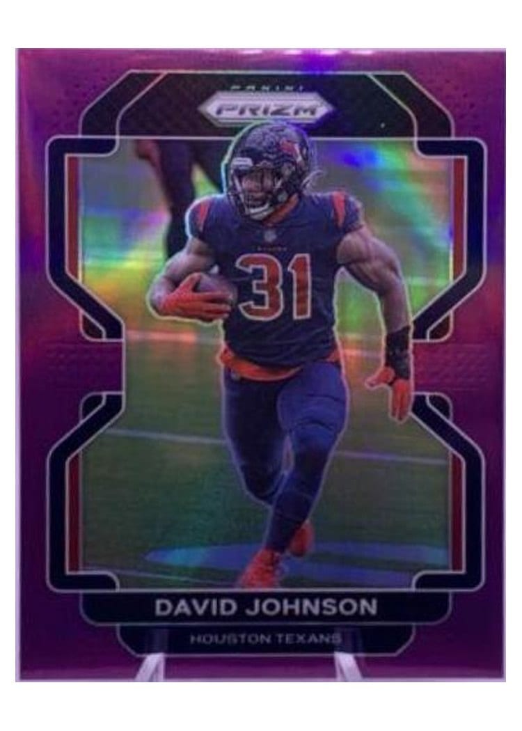 2021 Panini Prizm Base Set David Johnson #37 card