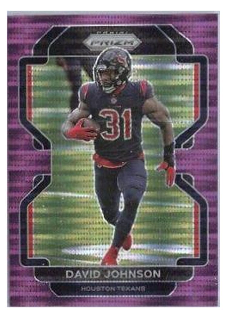 2021 Panini Prizm Base Set David Johnson #37 card