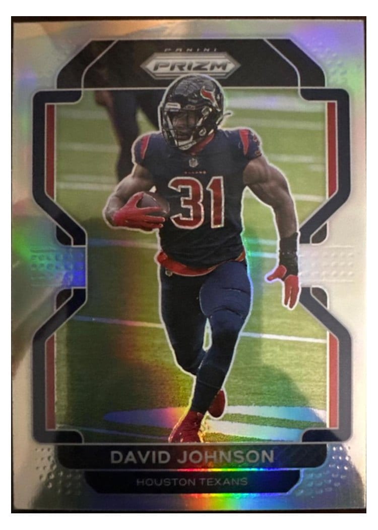 2021 Panini Prizm Base Set David Johnson #37 card