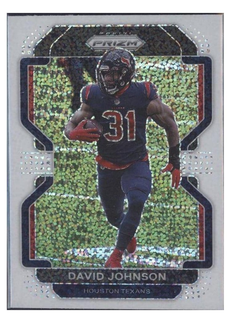 2021 Panini Prizm Base Set David Johnson #37 card