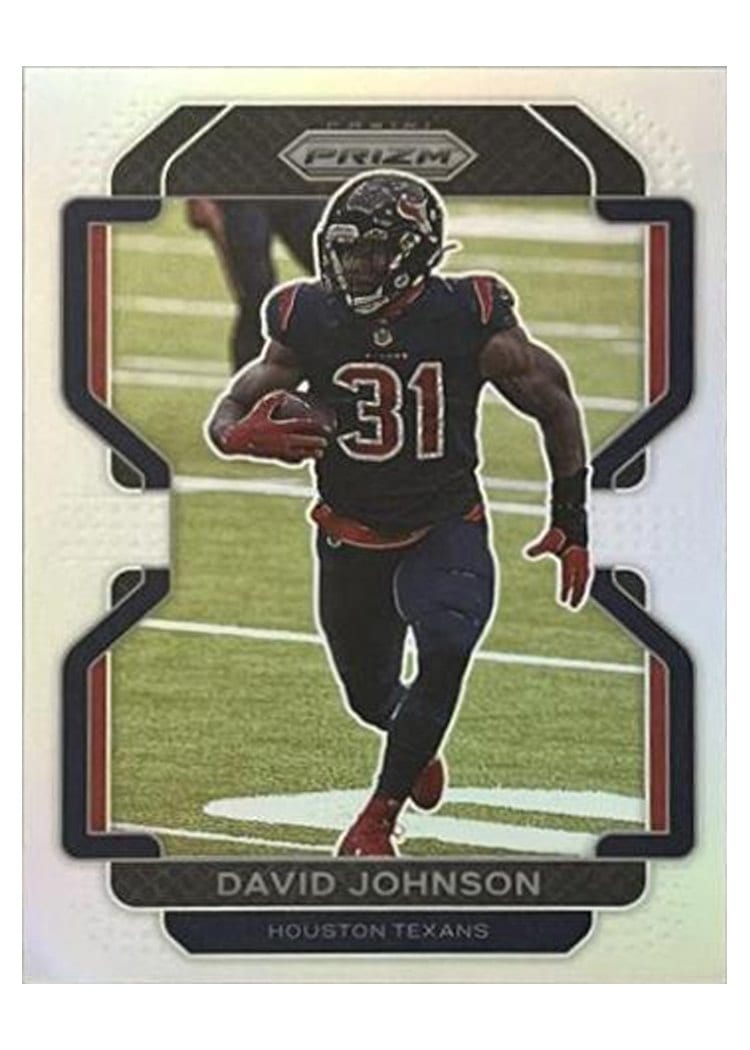 2021 Panini Prizm Base Set David Johnson #37 card