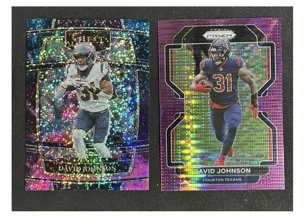 2021 Panini Select Base Set David Johnson #15 card