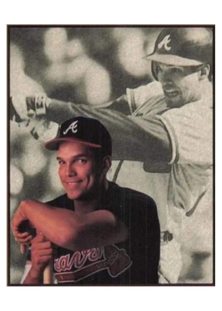 1992 Studio David Justice #5 card