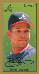 2025 Topps T205 Base Set David Justice card