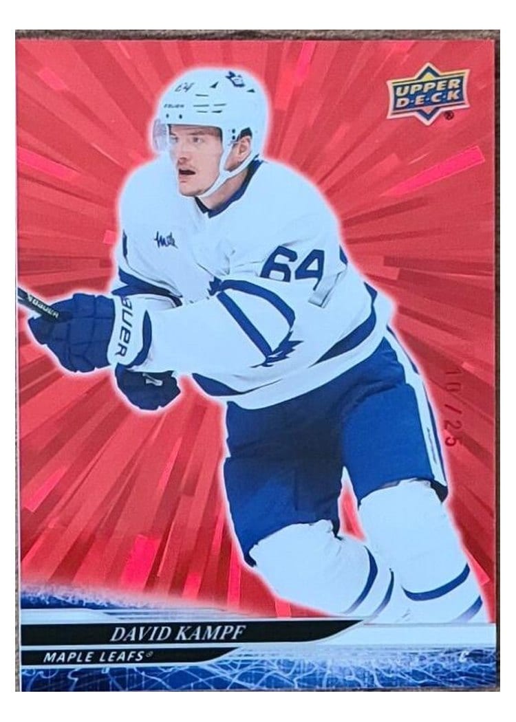 2024-25 Upper Deck Base Set David Kampf #413 card