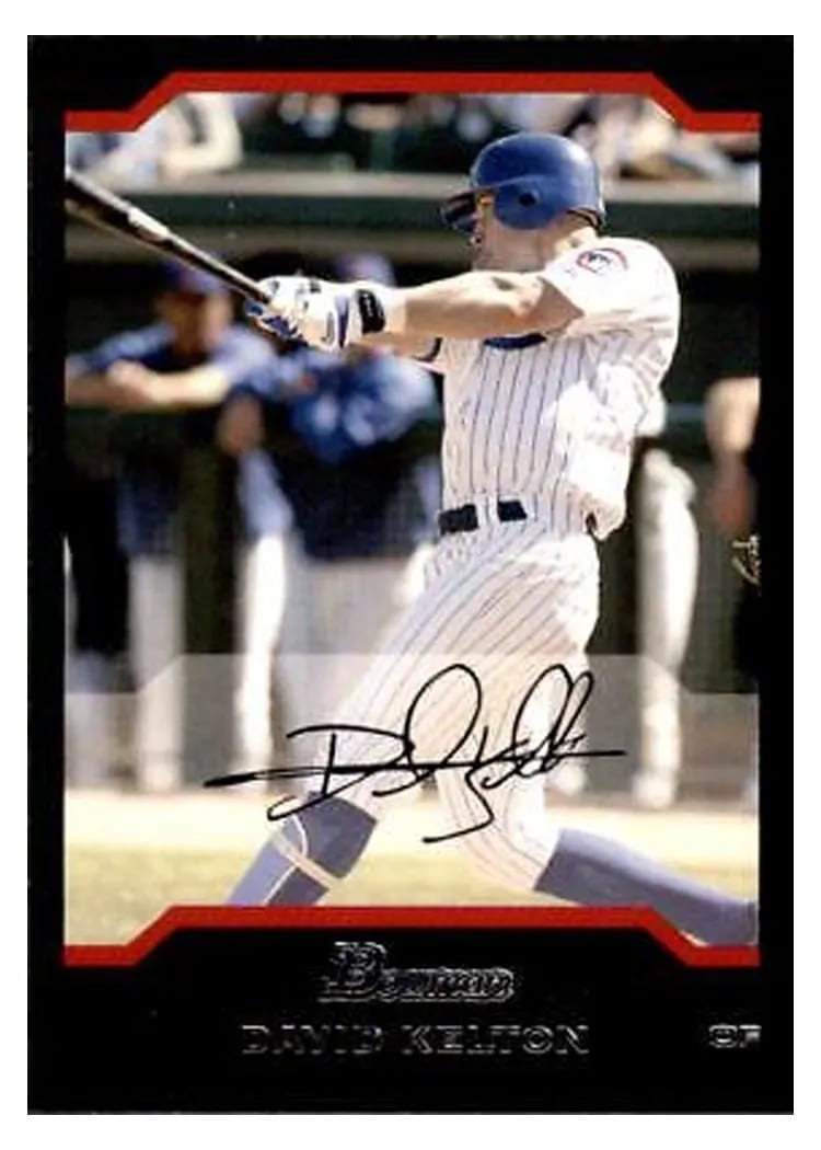 2004 Bowman Draft Picks David Kelton #BDP21 card