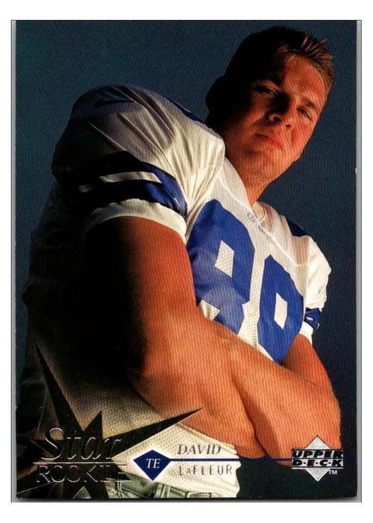 1997 Upper Deck David LaFleur #15 card