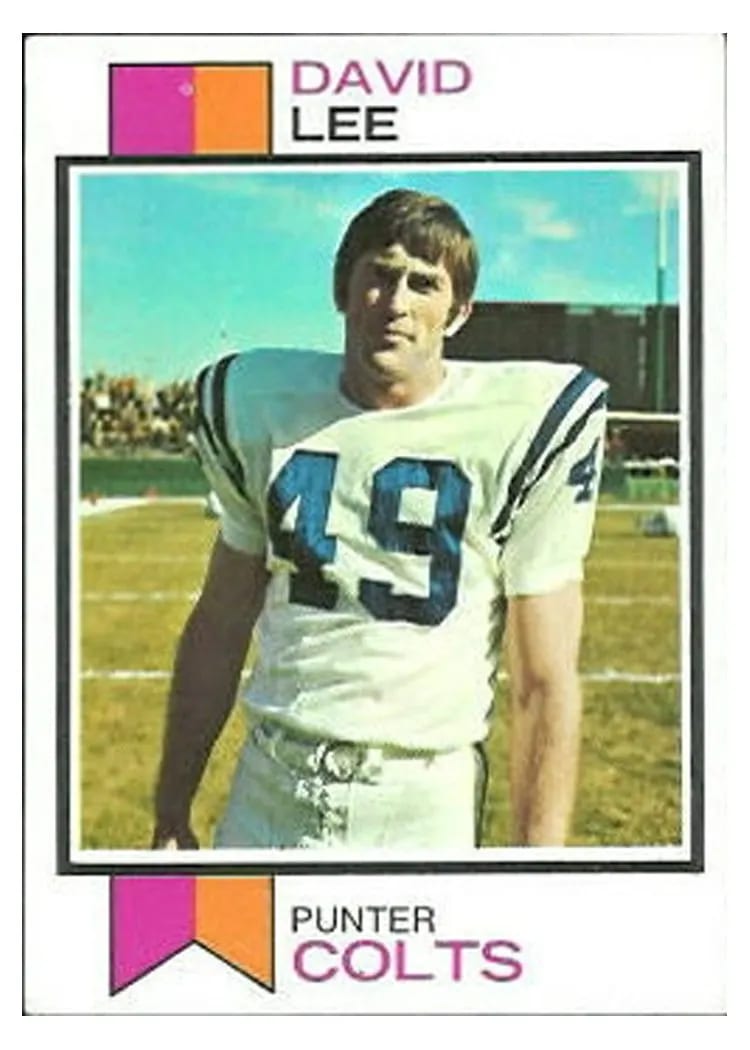 1973 Topps David Lee #404 card