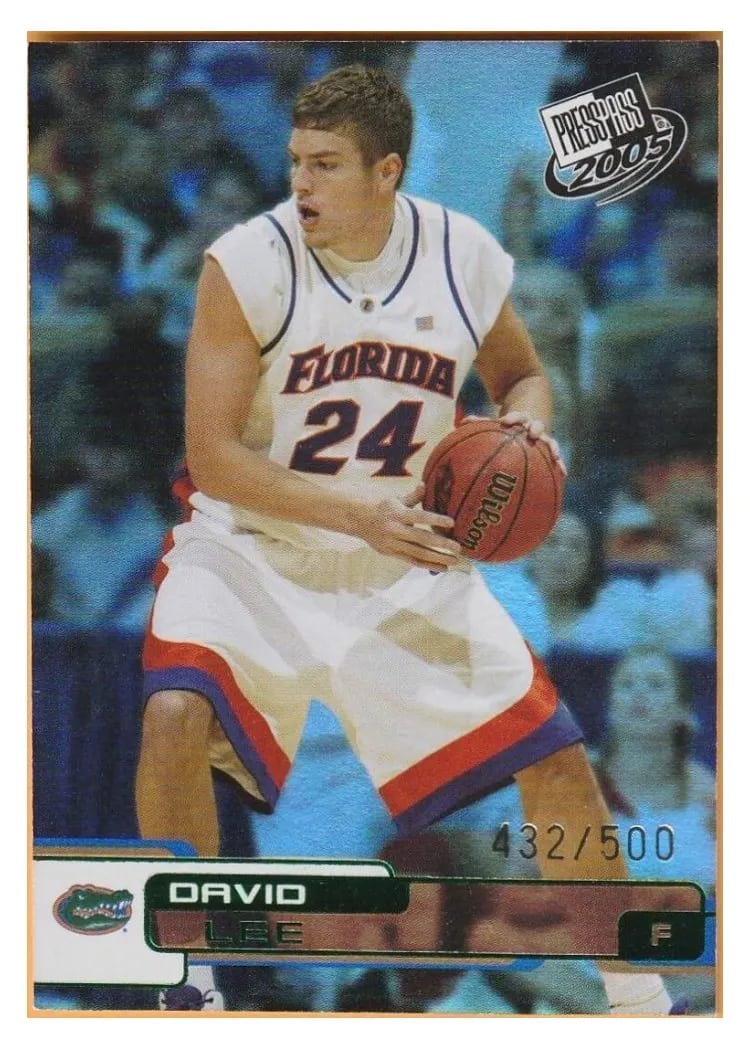 2005 Press Pass David Lee #22 card