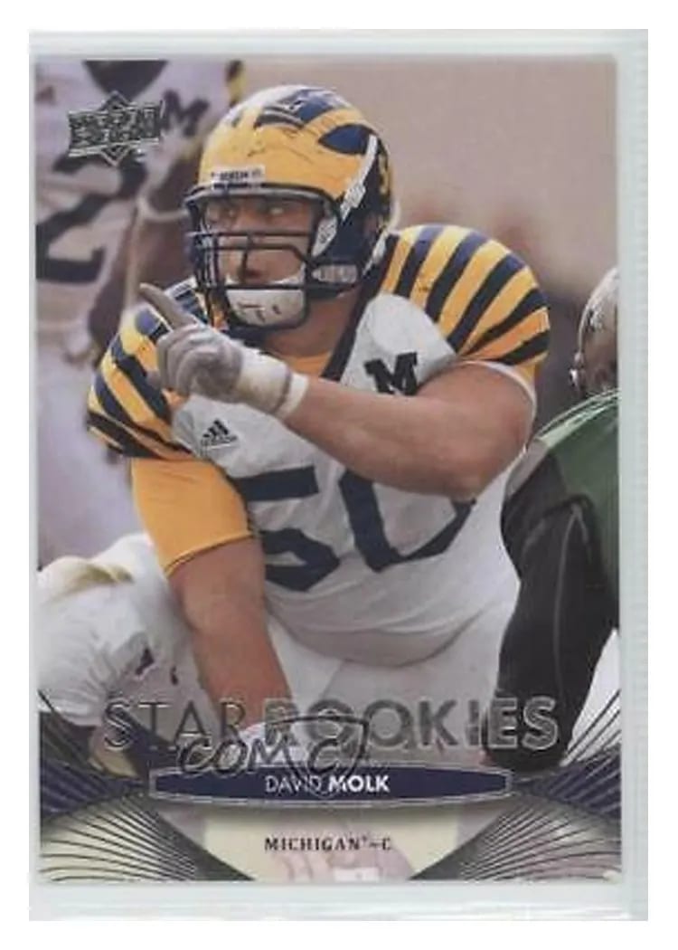 2012 Upper Deck David Molk #65 card