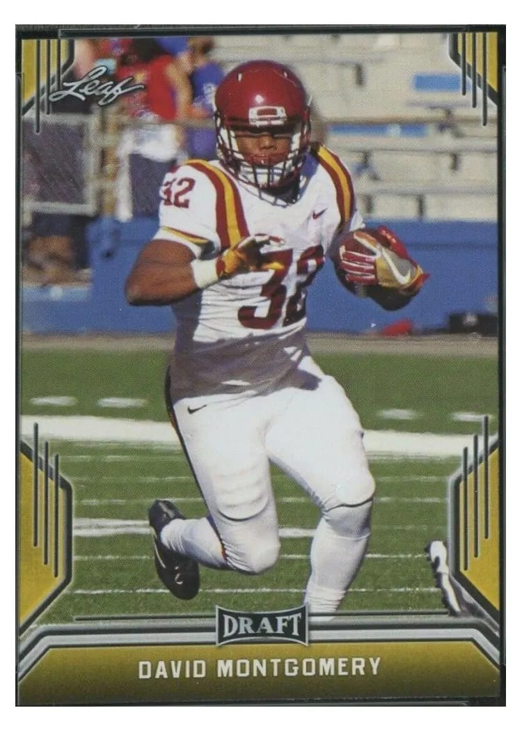 2019 Leaf Draft David Montgomery #16 card