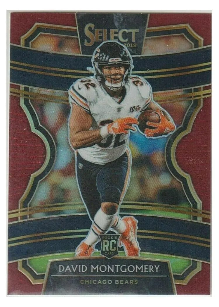 2019 Panini Select Base Set David Montgomery #27 card