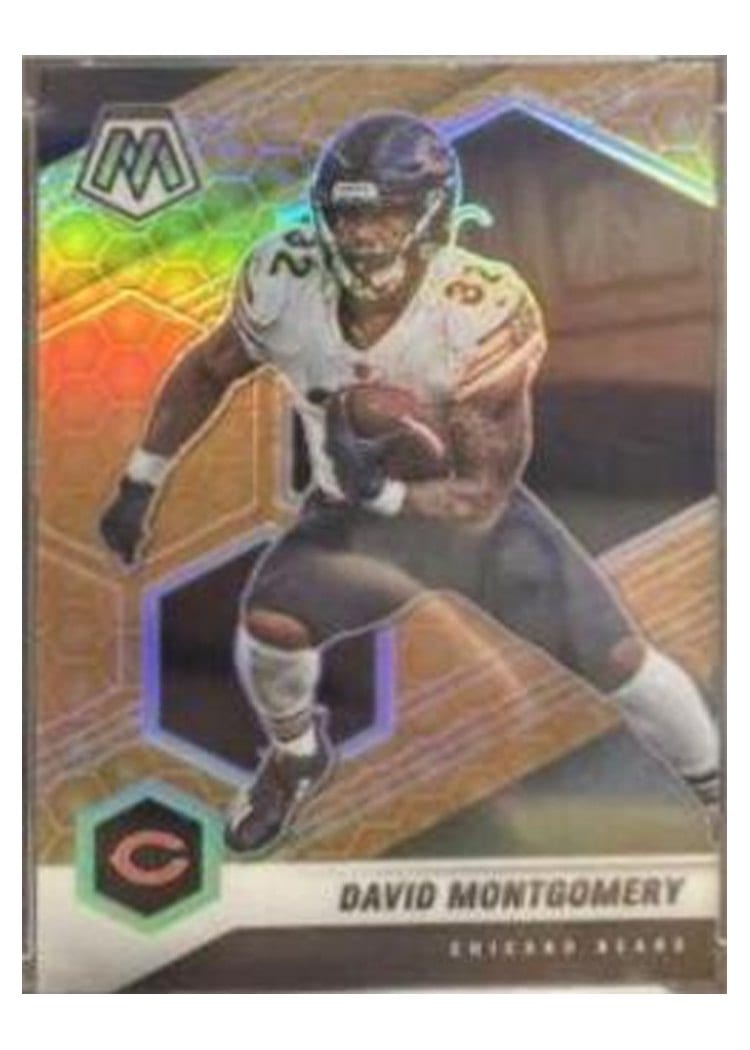 2021 Panini Mosaic Base Set David Montgomery #43 card