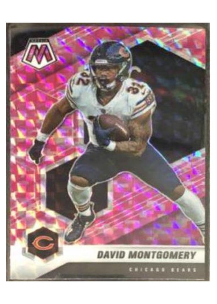 2021 Panini Mosaic Base Set David Montgomery #43 card