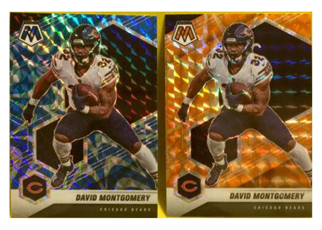 2021 Panini Mosaic Base Set David Montgomery #43 card