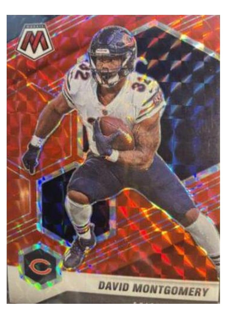2021 Panini Mosaic Base Set David Montgomery #43 card