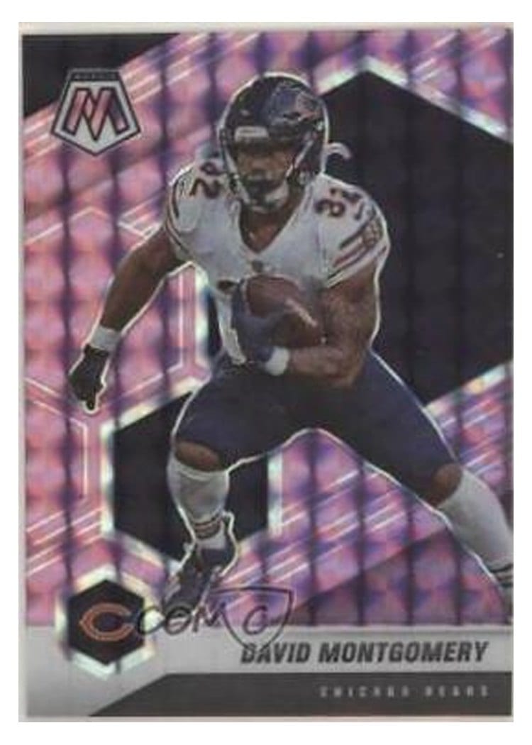 2021 Panini Mosaic Base Set David Montgomery #43 card