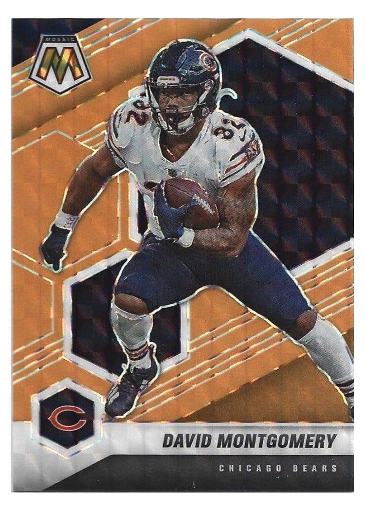 2021 Panini Mosaic Base Set David Montgomery #43 card