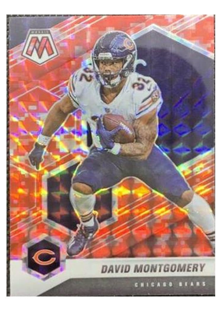 2021 Panini Mosaic Base Set David Montgomery #43 card