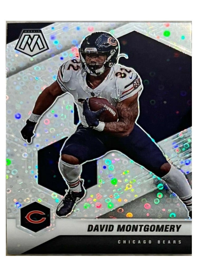 2021 Panini Mosaic Base Set David Montgomery #43 card