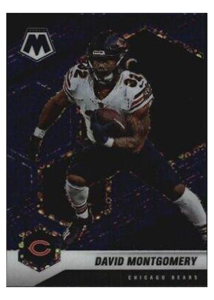 2021 Panini Mosaic Base Set David Montgomery #43 card