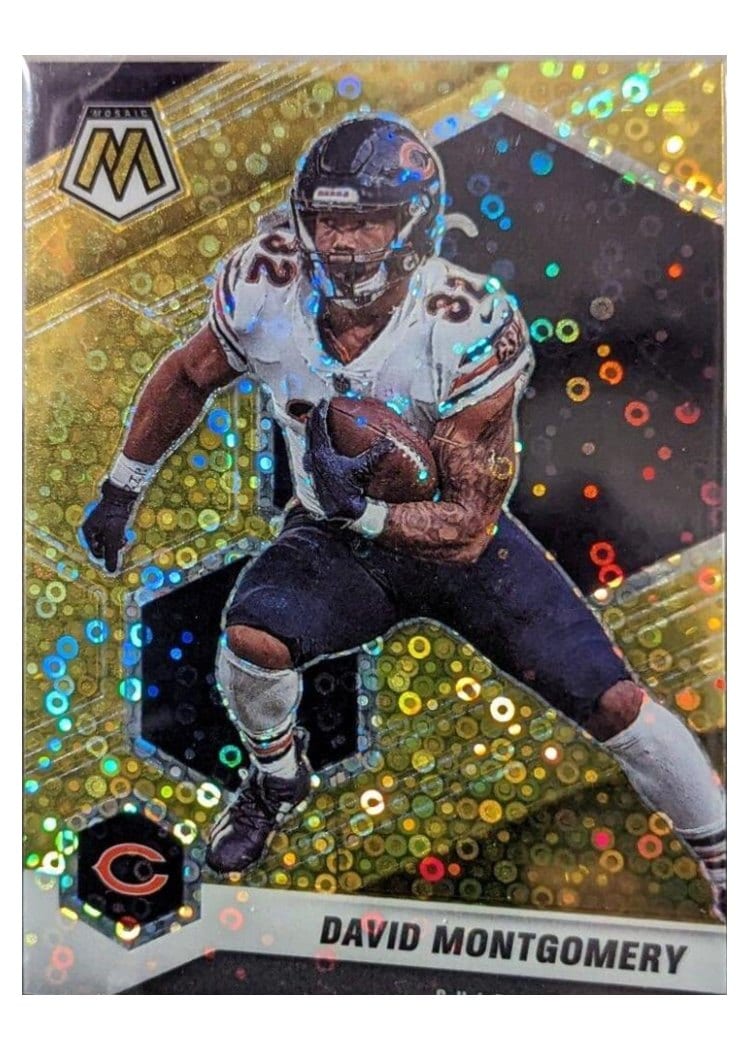 2021 Panini Mosaic Base Set David Montgomery #43 card