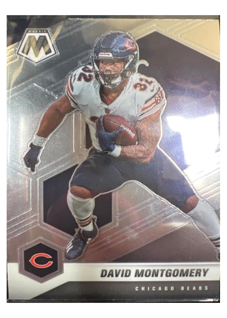 2021 Panini Mosaic Base Set David Montgomery #43 card