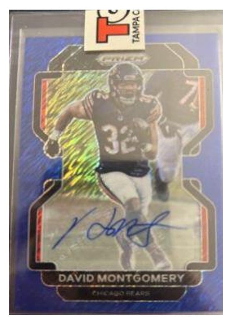 2021 Panini Prizm Base Set David Montgomery #160 card