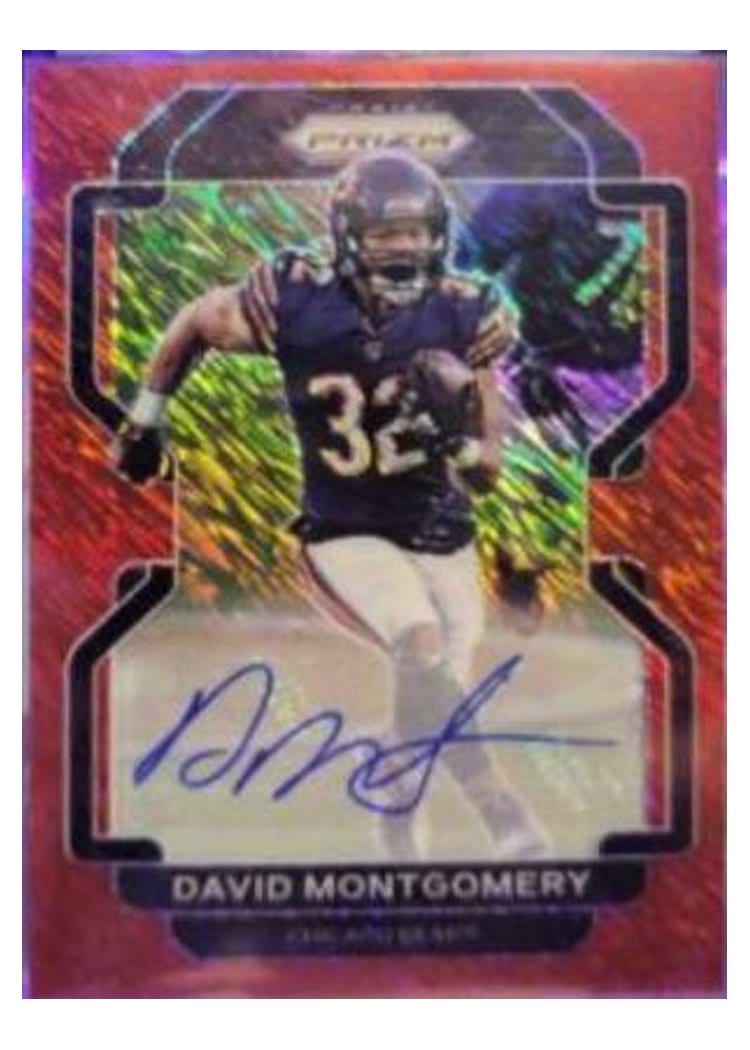 2021 Panini Prizm Base Set David Montgomery #160 card