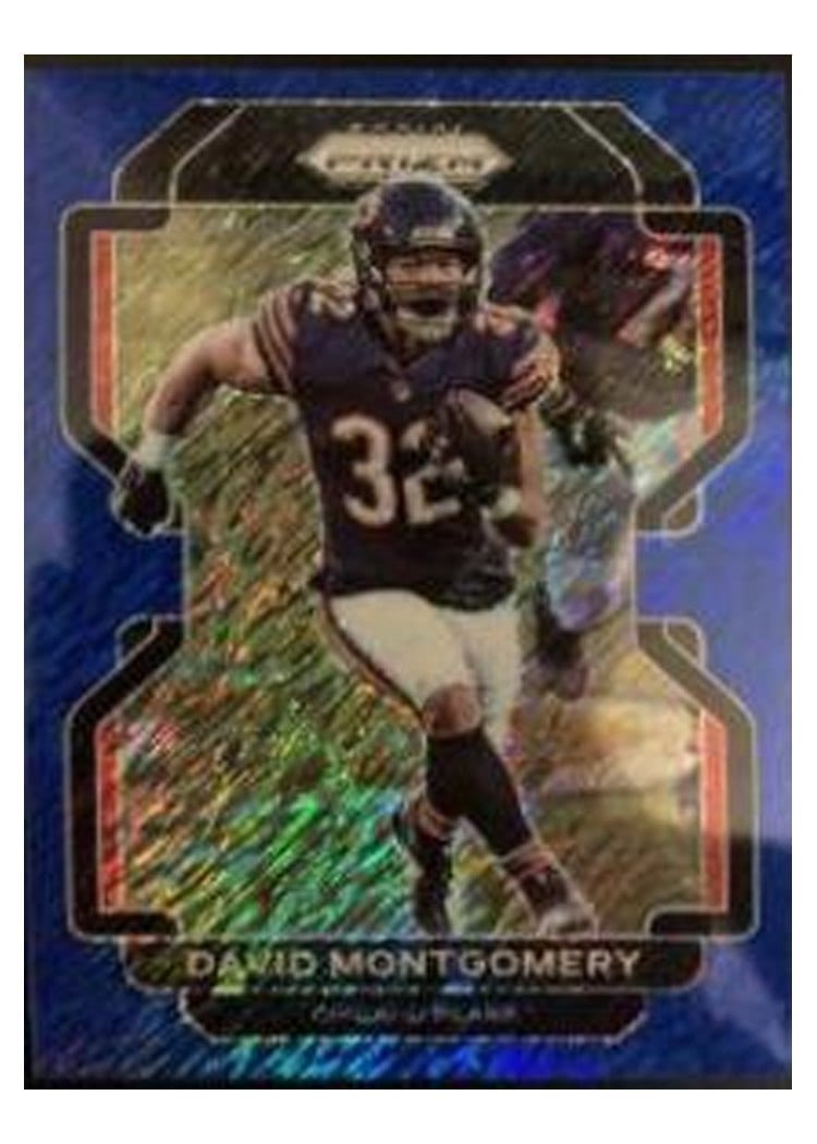 2021 Panini Prizm Base Set David Montgomery #160 card