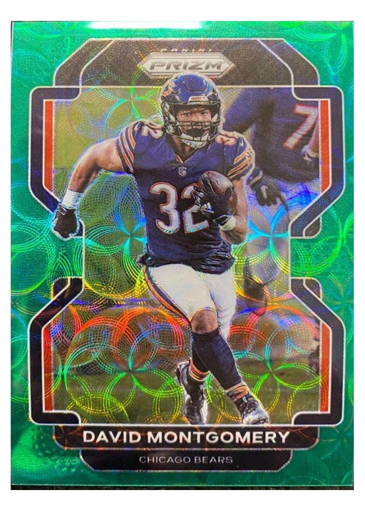 2021 Panini Prizm Base Set David Montgomery #160 card