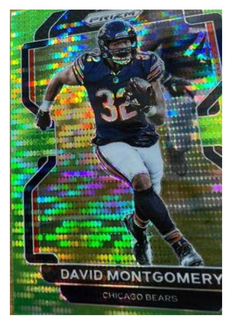 2021 Panini Prizm Base Set David Montgomery #160 card