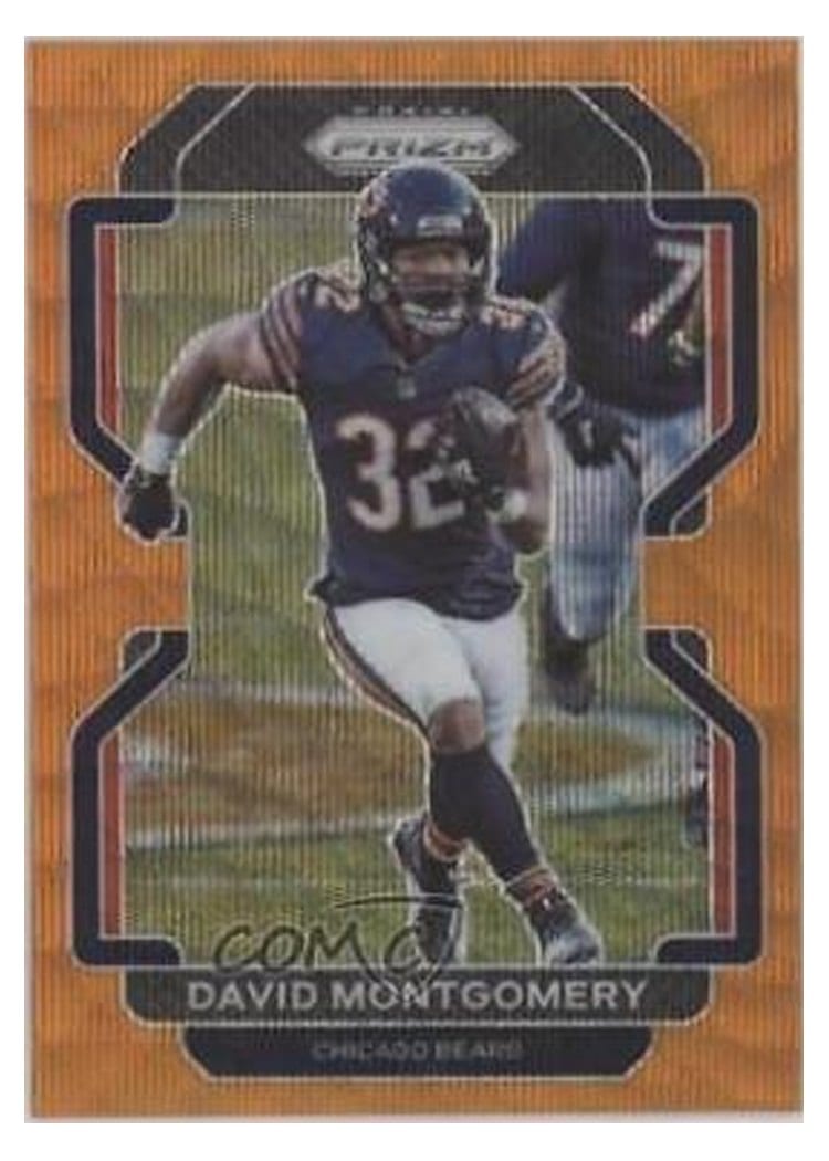 2021 Panini Prizm Base Set David Montgomery #160 card