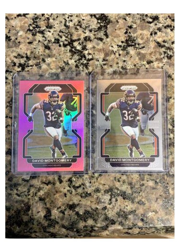 2021 Panini Prizm Base Set David Montgomery #160 card