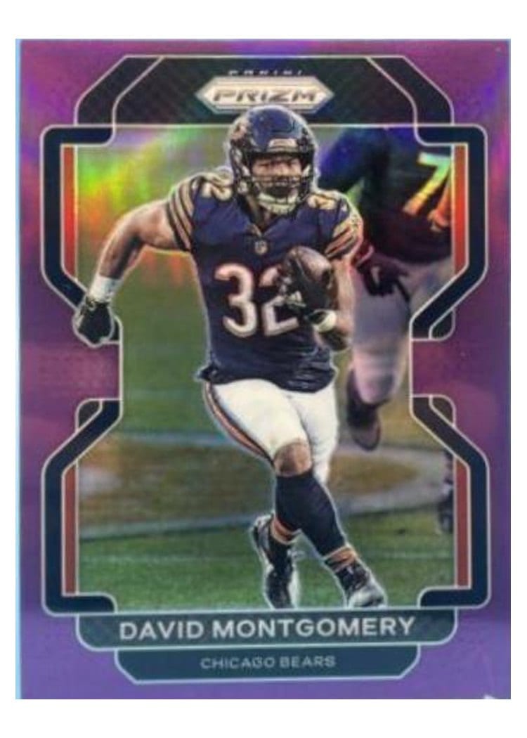 2021 Panini Prizm Base Set David Montgomery #160 card