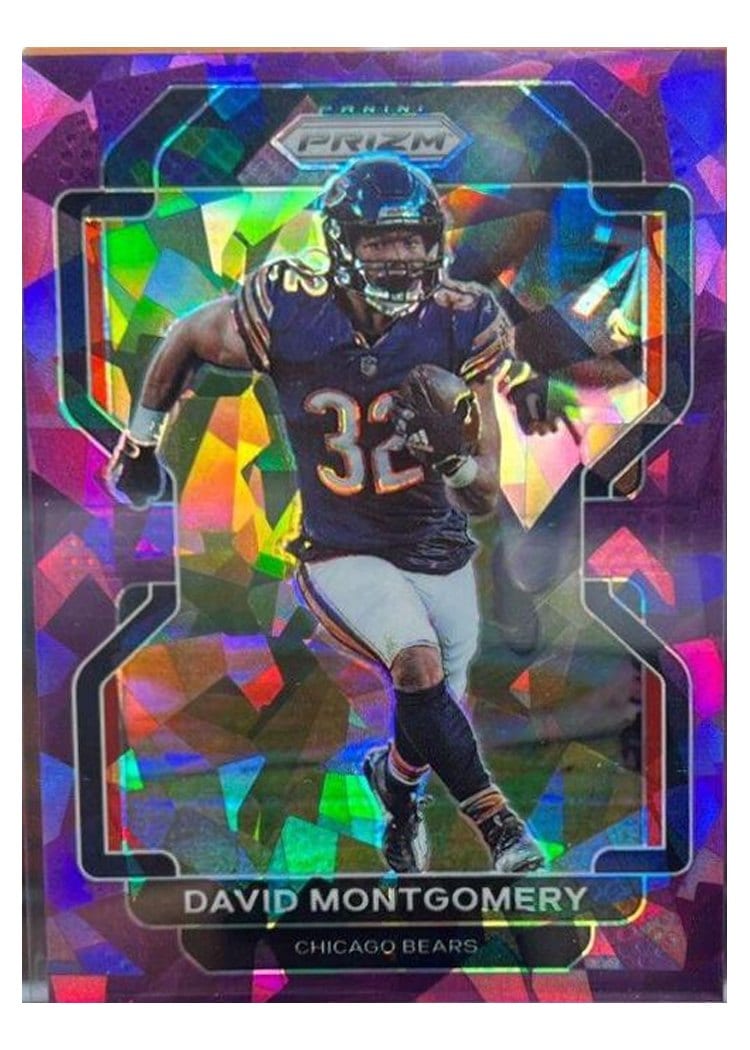 2021 Panini Prizm Base Set David Montgomery #160 card