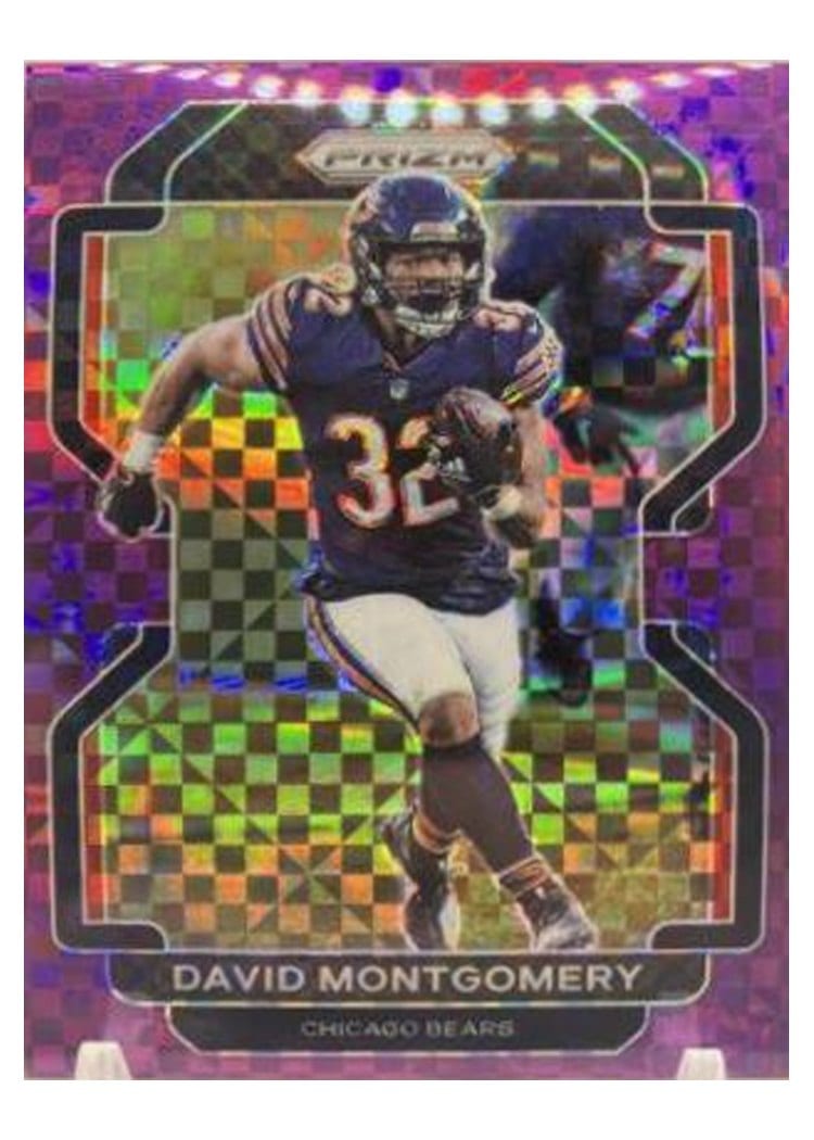 2021 Panini Prizm Base Set David Montgomery #160 card
