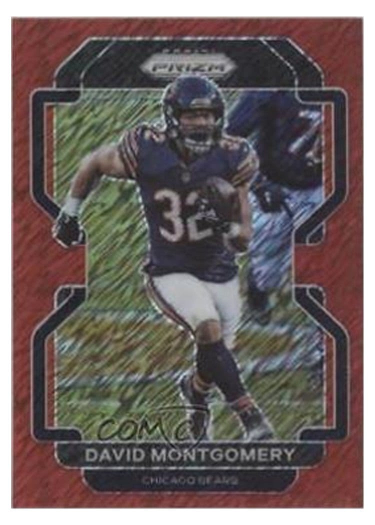 2021 Panini Prizm Base Set David Montgomery #160 card