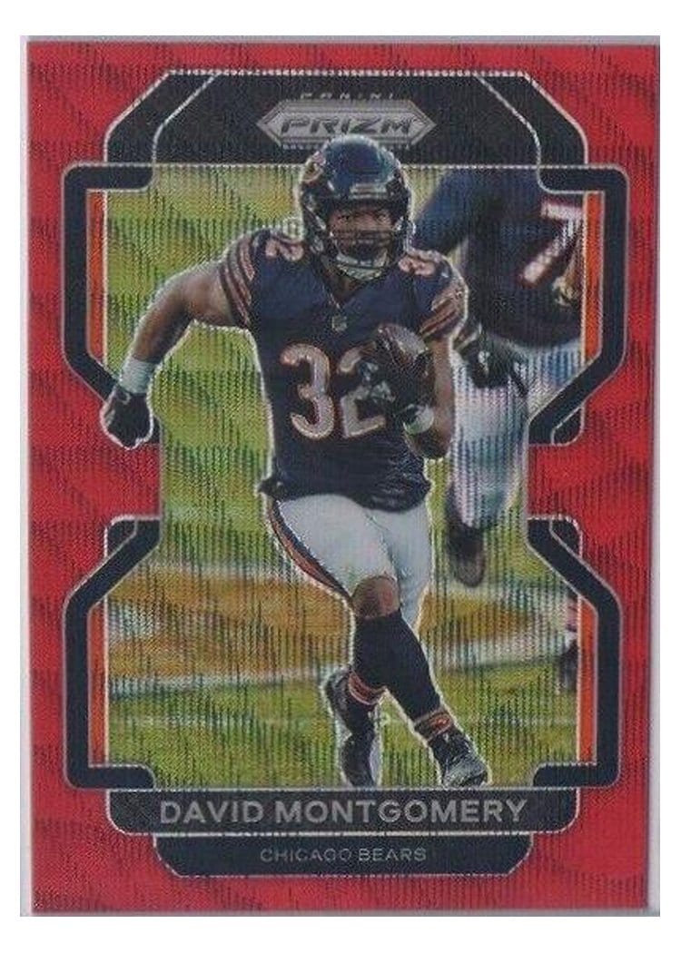 2021 Panini Prizm Base Set David Montgomery #160 card