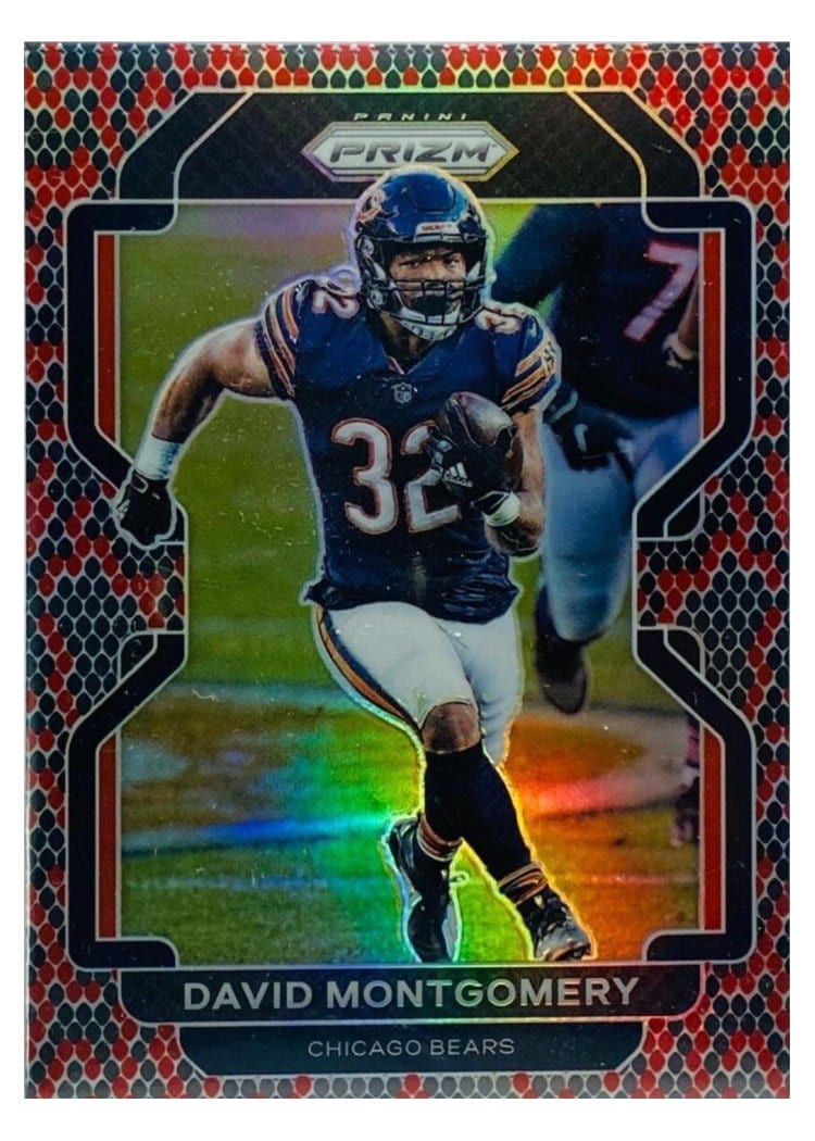 2021 Panini Prizm Base Set David Montgomery #160 card