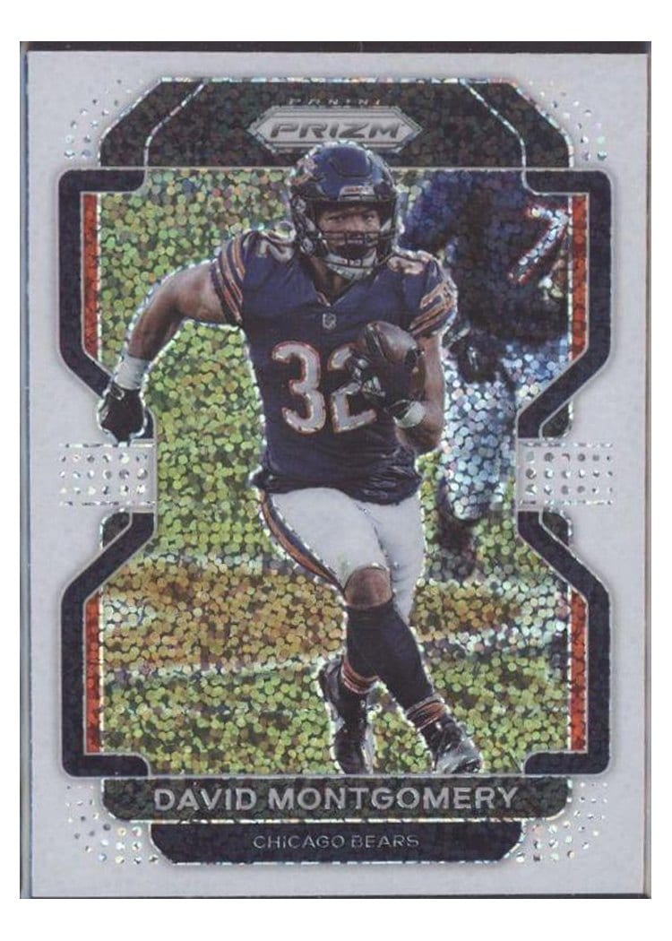 2021 Panini Prizm Base Set David Montgomery #160 card