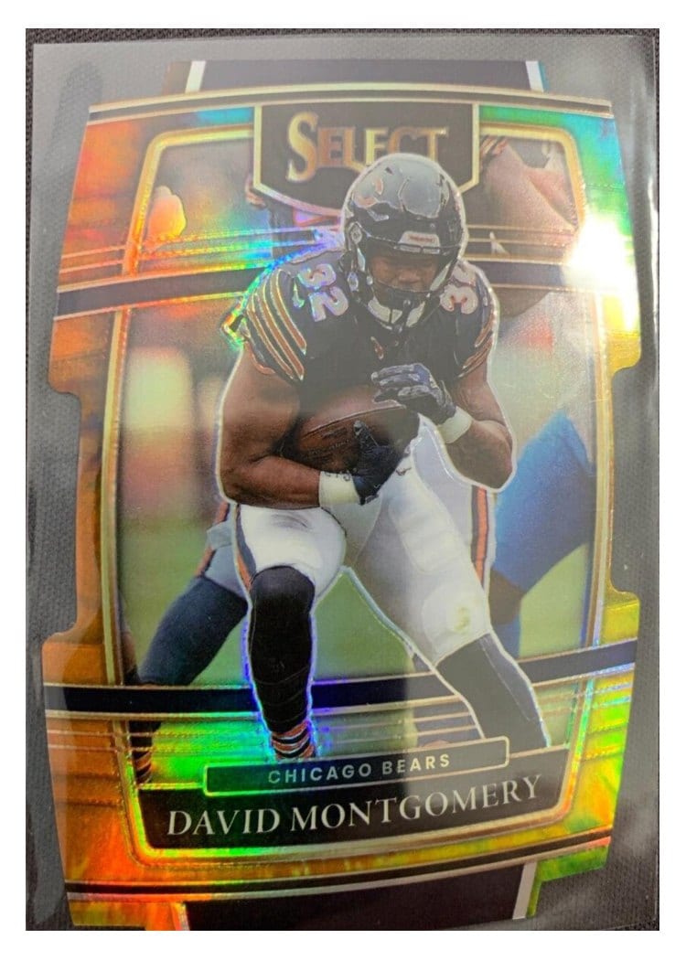 2021 Panini Select Base Set David Montgomery #8 card