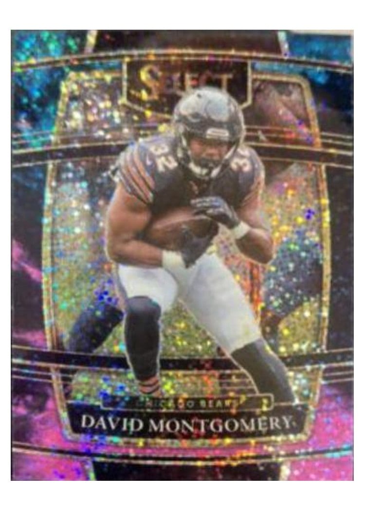 2021 Panini Select Base Set David Montgomery #8 card