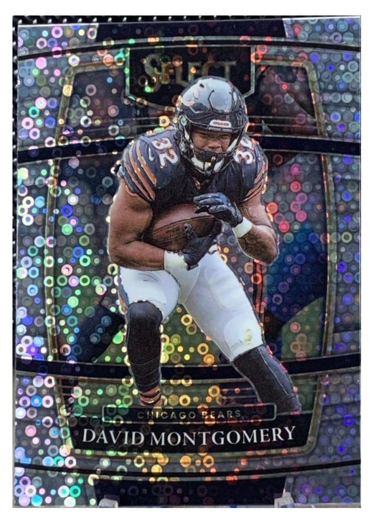 2021 Panini Select Base Set David Montgomery #8 card